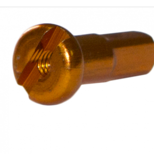 Ниппель PILLAR ал. 7075 PT734 золот. L:12мм 14G